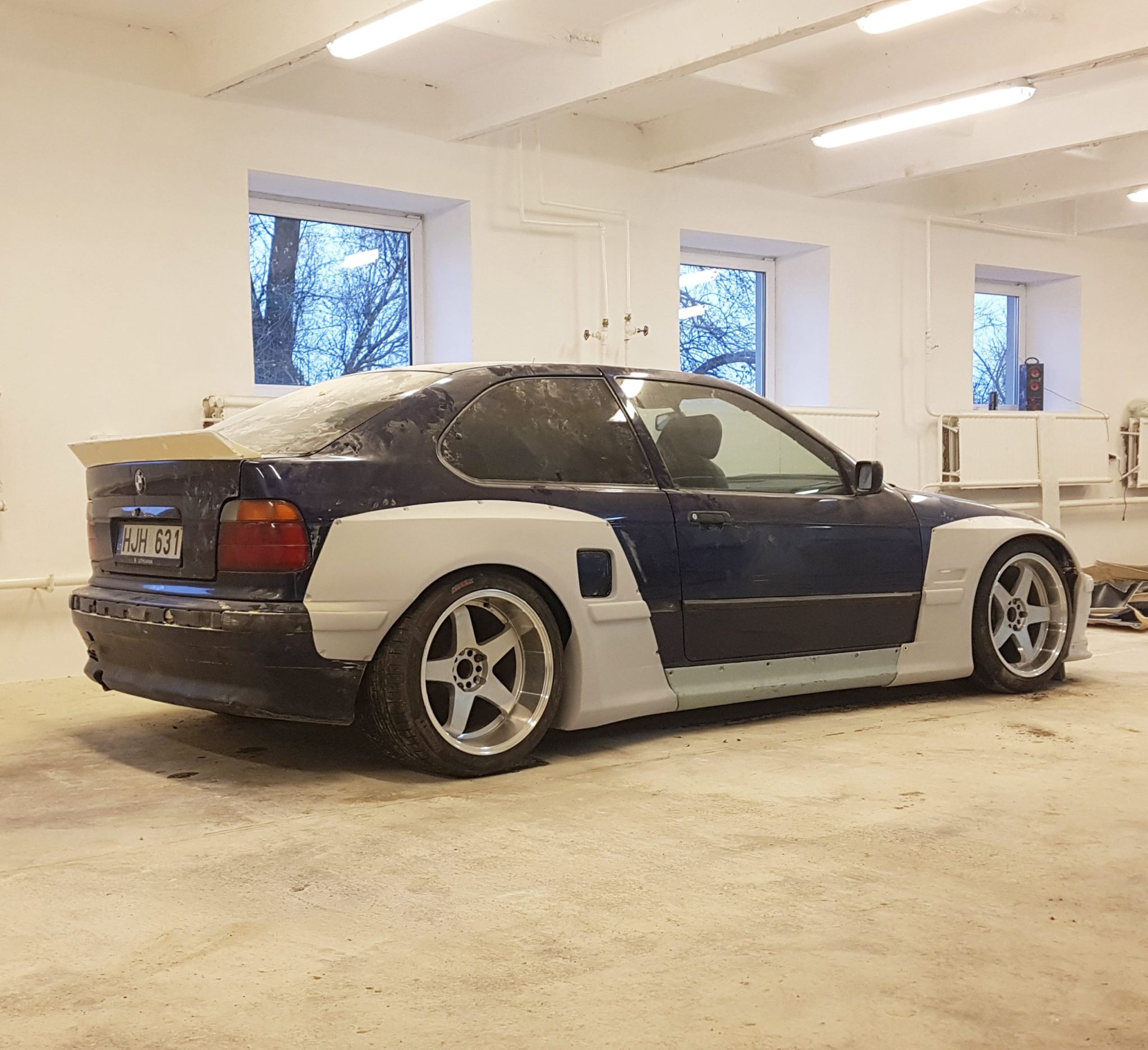 BMW E36 compact pandem style wide body kit – Diveriksperformance.com ...